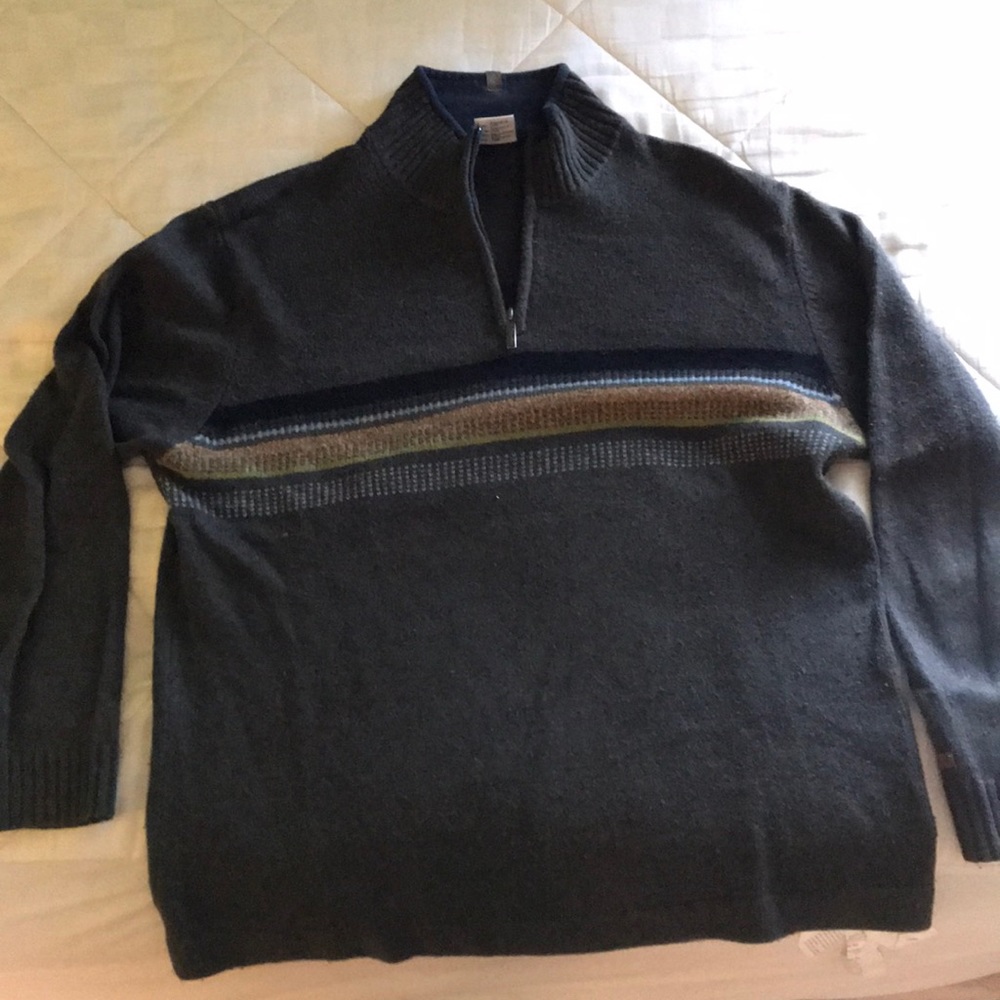 Columbia 1/4 zip sweater